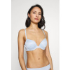 Podprsenka push-up QF4083E-GR4 modrá - Calvin Klein 70C Modrá Podprsenka push-up QF4083E-GR4 modrá - Calvin Klein 70C Modrá