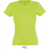 SOL´S MISS / Dámske vypasované tričko - apple green XXL SOL´S MISS / Dámske vypasované tričko - apple green XXL
