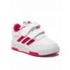Detské topánky ADIDAS TENSAUR GW6468 športové na suchý zips bielo-ružové 23 Detské topánky ADIDAS TENSAUR GW6468 športové na suchý zips bielo-ružové 23