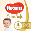HUGGIES® Elite Soft Plienky jednorázové 4 (8-14 kg) 60 ks HUGGIES® Elite Soft Plienky jednorázové 4 (8-14 kg) 60 ks