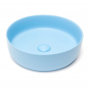 Swiss aqua technologies Umyvadlo na desku SAT Infinitio 39x39 cm modrá mat bez otvoru pro baterii SATINF3939LBLM Swiss aqua technologies Umyvadlo na desku SAT Infinitio 39x39 cm modrá mat bez otvoru pro baterii SATINF3939LBLM