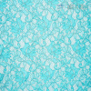 Čipka s kvetmi, tyrkysová 1 m Čipka s kvetmi, tyrkysová 1 m