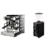 Rocket Espresso Appartamento TCA, white + Stone Espresso Pebble, black Rocket Espresso Appartamento TCA, white + Stone Espresso Pebble, black