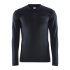 Pánske funkčné tričko Craft ADV Warm Intensity LS Black XXL Pánske funkčné tričko Craft ADV Warm Intensity LS Black XXL
