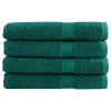 vidaXL Prémiové uteráky SOLUND 4 ks zelené 100x200cm 600 g/m2 - Zelená - 96836-51433 vidaXL Prémiové uteráky SOLUND 4 ks zelené 100x200cm 600 g/m2 - Zelená - 96836-51433