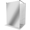 Mexen Kioto samostatne stojaca sprchová zástena 120 x 200 cm, zrkadlo 8 mm, čierna - 800-120-002-70-50 Mexen Kioto samostatne stojaca sprchová zástena 120 x 200 cm, zrkadlo 8 mm, čierna - 800-120-002-70-50