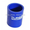 Silikónová spojka rovná TurboWorks, Modrá, 35mm Silikónová spojka rovná TurboWorks, Modrá, 35mm