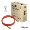 Club3D kabel USB-C, Oboustranný USB-IF Certifikovaný data kabel, PD 240W(48V/5A) EPR M/M 4m CAC-1515 Club 3D Club3D kabel USB-C, Oboustranný USB-IF Certifikovaný data kabel, PD 240W(48V/5A) EPR M/M 4m CAC-1515 Club 3D