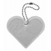 Reflexný prívesok SRDCE - strieborný Reflexný prívesok SRDCE - strieborný