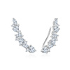 Beneto Okouzlující podélné náušnice s čirými zirkony AGUP3299W Beneto Okouzlující podélné náušnice s čirými zirkony AGUP3299W