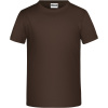 James & Nicholson Tričko JN 745, krátký rukáv, chlapecké COT02074514500-brown XS Hnědá James & Nicholson Tričko JN 745, krátký rukáv, chlapecké COT02074514500-brown XS Hnědá
