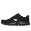 Pánske pohodlné tenisky Track-Broader Skechers čierne Pánske pohodlné tenisky Track-Broader Skechers čierne