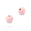 Silikónové guľaté koráliky 9mm Baby Pink - 6 ks Silikónové guľaté koráliky 9mm Baby Pink - 6 ks
