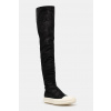 Rick Owens DRKSHDW Denim High Sock čižmy dámske Rick Owens DRKSHDW Denim High Sock čižmy dámske