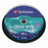 Verbatim DVD-RW 4x 4,7GB cake 10 ks Verbatim DVD-RW 4x 4,7GB cake 10 ks