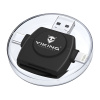 VIKING ČÍTAČKA PAMÄŤOVÝCH KARIET V4 USB3.0 4V1 čierna VR4V1B VIKING ČÍTAČKA PAMÄŤOVÝCH KARIET V4 USB3.0 4V1 čierna VR4V1B