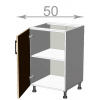 Casarredo CRAFT skrinka 50, L5082, dub Sonoma/grafit Casarredo CRAFT skrinka 50, L5082, dub Sonoma/grafit