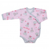 ESITO Detské body zavinovacie Teddy bears Ružová Veľ. 68 ESITO Detské body zavinovacie Teddy bears Ružová Veľ. 68