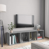zahrada-XL Knižnica/TV skrinka sivá sonoma 143x30x36 cm spracované drevo 815271 zahrada-XL Knižnica/TV skrinka sivá sonoma 143x30x36 cm spracované drevo 815271