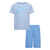 Nike Logo Top and Short Set Infants Baltic Blue 5-6 rokov Nike Logo Top and Short Set Infants Baltic Blue 5-6 rokov