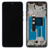 Továrenský Motorola Edge 50 Neo OLED displej s dotykovou Modrý rám, predná strana Továrenský Motorola Edge 50 Neo OLED displej s dotykovou Modrý rám, predná strana