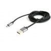 Gembird CCB-mUSB2B-AMBM-6 Opletaný MicroUSB - USB 2.0, M/M, 1,8m, černý Gembird CCB-mUSB2B-AMBM-6 Opletaný MicroUSB - USB 2.0, M/M, 1,8m, černý