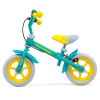 Milly Mally Detské odrážadlo bicykel Dragon s brzdou Mint 5901761124811