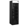 TEFCOLD Chladiaca skriňa | CEV 435 CP BLACK | – 345 l - reklamný panel TEFCOLD TEFCOLD Chladiaca skriňa | CEV 435 CP BLACK | – 345 l - reklamný panel TEFCOLD