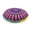 Podlahový vankúš, Pouf Etnobazar 42 x 42 cm (POUF podložka s pohánkovými váhami jogy mandala meditácia) Podlahový vankúš, Pouf Etnobazar 42 x 42 cm (POUF podložka s pohánkovými váhami jogy mandala meditácia)