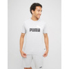 Puma Ess+ 2 Col Logo Tee Sivá EUR M Puma Ess+ 2 Col Logo Tee Sivá EUR M