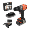 Black+Decker Aku vŕtací skrutkovač BLD683D2XK, 18 V, 450/1800 ot./min., BLD683D2XK-QW Black+Decker Aku vŕtací skrutkovač BLD683D2XK, 18 V, 450/1800 ot./min., BLD683D2XK-QW