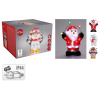 Postavička Santa/snehuliak/tučniak 30cm 40 LED s časovačom Postavička Santa/snehuliak/tučniak 30cm 40 LED s časovačom