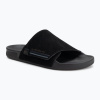 Pánske šľapky Quiksilver Rivi Suede black 1 Pánske šľapky Quiksilver Rivi Suede black 1