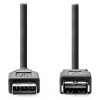 NEDIS prodlužovací kabel USB 3.2 Gen 1/ zástrčka USB-A - zásuvka USB-A/ 5 Gbps/ kulatý/ černý/ bulk/ 2m CCGL61010BK20 NEDIS prodlužovací kabel USB 3.2 Gen 1/ zástrčka USB-A - zásuvka USB-A/ 5 Gbps/ kulatý/ černý/ bulk/ 2m CCGL61010BK20