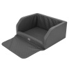 Prepravná sedačka ADVENTURE R2 grafitová, ekokoža Prepravná sedačka ADVENTURE R2 grafitová, ekokoža