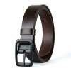 Kožený opasok BLACKFORGE, šírka 3,3 cm, Tmavo hnedý (VBLACKFORGE-TH) Kožený opasok BLACKFORGE, šírka 3,3 cm, Tmavo hnedý (VBLACKFORGE-TH)