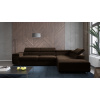 Rohová rozkladacia sedačka ALFI tmavohnedá - MONOLITH 29 Rohová rozkladacia sedačka ALFI tmavohnedá - MONOLITH 29