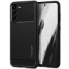 Spigen Odolné puzdro Samsung Galaxy S21 FE Čierne Spigen Odolné puzdro Samsung Galaxy S21 FE Čierne