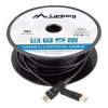 LANBERG HDMI v2.1 8K M/M cable 30m optical AOC CA-HDMI-30FB-0300-BK LANBERG HDMI v2.1 8K M/M cable 30m optical AOC CA-HDMI-30FB-0300-BK