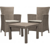 KETER Balkónový set Allibert Rosario - cappuccino KETER Balkónový set Allibert Rosario - cappuccino