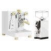 Lelit Bianca PL162T V3 White + Eureka Mignon Specialita, CR White Lelit Bianca PL162T V3 White + Eureka Mignon Specialita, CR White