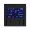 Termostat univerzální programovatelný - ovládací část, 3292H-A10301 63, ABB, Levit®M, onyx / kouřová černá (ABB, Levit®M, onyx / kouřová černá) Termostat univerzální programovatelný - ovládací část, 3292H-A10301 63, ABB, Levit®M, onyx / kouřová černá (ABB, Levit®M, onyx / kouřová černá)