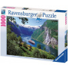 RAVENSBURGER Puzzle Nórsky fjord 1000 dielikov RAVENSBURGER Puzzle Nórsky fjord 1000 dielikov
