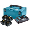 MAKITA Dvojnabíjačka DC18RD, 4 x 18V / 6,0 Ah batéria BL1860B a systainer typ 3 198091-4 MAKITA Dvojnabíjačka DC18RD, 4 x 18V / 6,0 Ah batéria BL1860B a systainer typ 3 198091-4