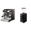 Rocket Espresso Appartamento TCA, black/copper + Stone Espresso Pebble, black Rocket Espresso Appartamento TCA, black/copper + Stone Espresso Pebble, black