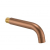 Výtokové rameno pre podomietkovú batériu Rea Lungo 16 cm Brushed Copper Výtokové rameno pre podomietkovú batériu Rea Lungo 16 cm Brushed Copper
