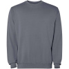 Jaya unisex sveter s okrúhlym výstrihom crewneck, sivá Dark, L Jaya unisex sveter s okrúhlym výstrihom crewneck, sivá Dark, L
