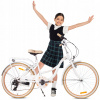 Bicykel Sun Baby 24 palcovDmuchawiecbiely rám 14,5 palca biely Bicykel Sun Baby 24 palcovDmuchawiecbiely rám 14,5 palca biely
