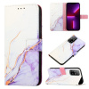 Peňaženkové kožené puzdro MARBLE na Oppo Reno 5 Z Peňaženkové kožené puzdro MARBLE na Oppo Reno 5 Z