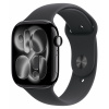 Apple Watch Series 11 (46mm) Klavírne čierny hliník s čiernym športovým remienkom M/L MEUX4MP/A Apple Watch Series 11 (46mm) Klavírne čierny hliník s čiernym športovým remienkom M/L MEUX4MP/A